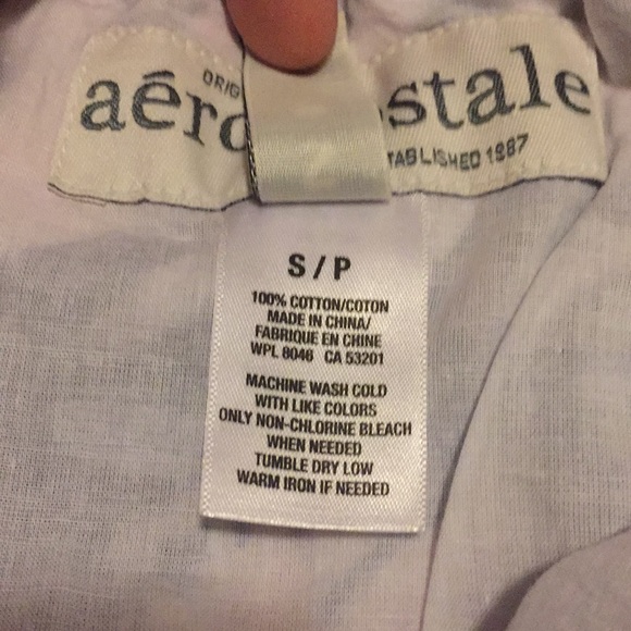 Aéropostale Navy and White Skirt - Picture 4 of 4